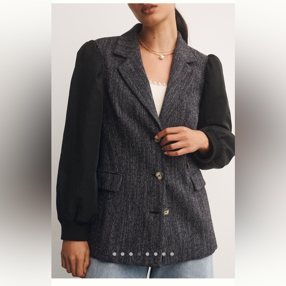 NWT Maeve Media mixed jacket - Picture 4 of 14